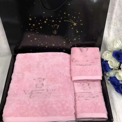 Home und Hotel 35*75cm 70*140cm Polyester Handtuch Set Badehandtuch Für Hotel Bad