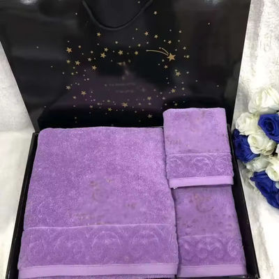 Home und Hotel 35*75cm 70*140cm Polyester Handtuch Set Badehandtuch Für Hotel Bad