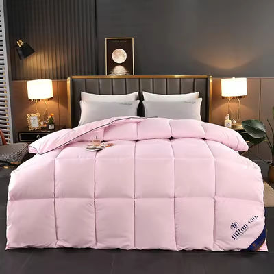Zuhause 100% Polyester Verdicktes Warmes 5 Sterne Hilton Hotel Textil Fülldecke Bettdecke