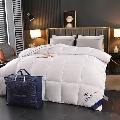 Zuhause 100% Polyester Verdicktes Warmes 5 Sterne Hilton Hotel Textil Fülldecke Bettdecke