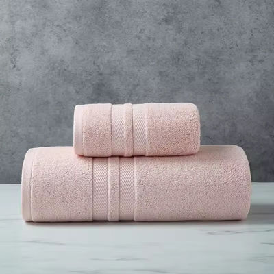 Anpassungsfarbiges, hypoallergenes Handtuch-Set 100% Baumwolle, dicker und weicher Absorber