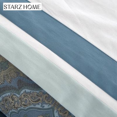 Kingsize 4 Stück Bettwäsche aus 100% Baumwolle Viertätiges Set für die Hochzeit
