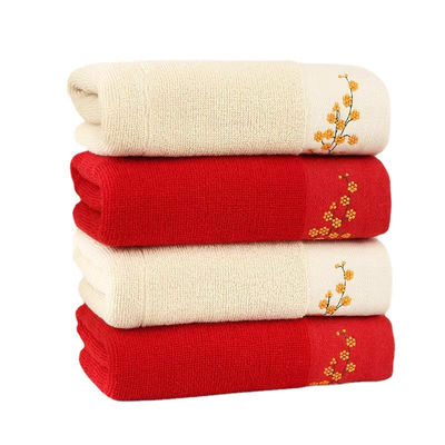 Nachhaltiges Haushaltsbad Wippe Fußhandtuch für die kundenspezifische Baumwollstickerei Handtuchproduktion