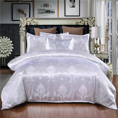 Nationale Standards Farbfestheit Satin Seide Hotel Bettwäsche Sets im europäischen Stil