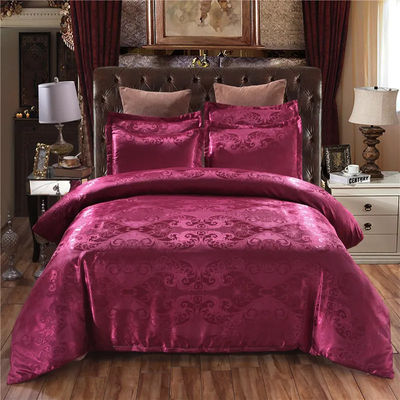 Nationale Standards Farbfestheit Satin Seide Hotel Bettwäsche Sets im europäischen Stil