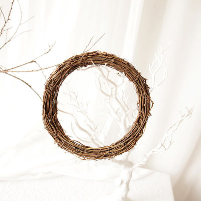 Festlich Fenster und Tür Hängen Rattan Ring Artifi für 35cm Natürliche Grapevine Kränze