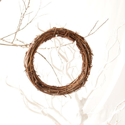 Festlich Fenster und Tür Hängen Rattan Ring Artifi für 35cm Natürliche Grapevine Kränze