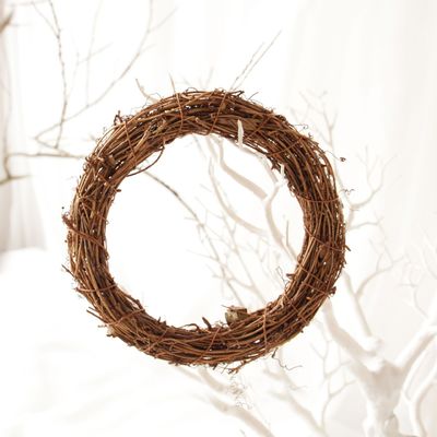 Festlich Fenster und Tür Hängen Rattan Ring Artifi für 35cm Natürliche Grapevine Kränze