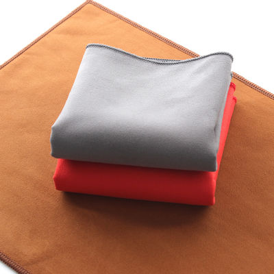 Dicke Korallen-Velvet-Mikrofiber-Glaswisch-Risse-freies Handtuch Gewirktes Autowaschhandtuch