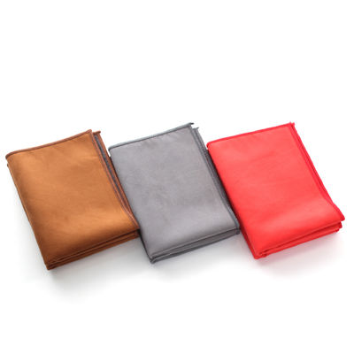 Dicke Korallen-Velvet-Mikrofiber-Glaswisch-Risse-freies Handtuch Gewirktes Autowaschhandtuch