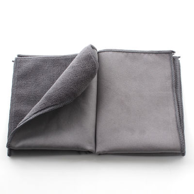 Dicke Korallen-Velvet-Mikrofiber-Glaswisch-Risse-freies Handtuch Gewirktes Autowaschhandtuch