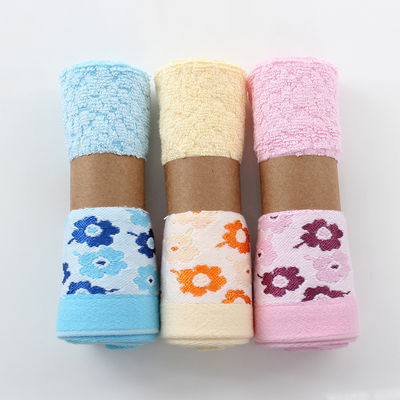 Mustergebundene Bambusfaser Quadrat Taschentücher Geschenkbox Weich und absorbierend Baby Gesichtswaschmittel
