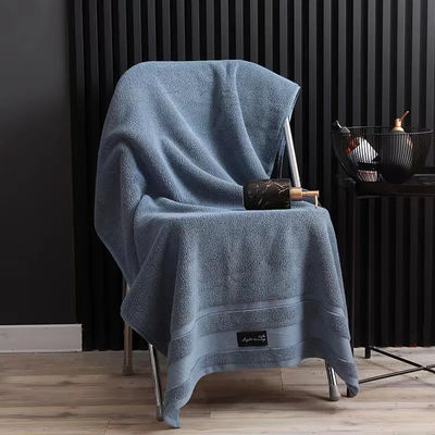 Pure Cotton Luxury Hotel Handtuch Set mit dickem gestreiftem Muster und Jacquard Design