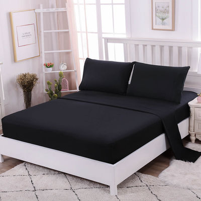 Super King Size Solid Mikrofiber Bettwäsche Set mit Gewebe und OEM-Service