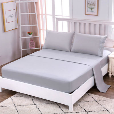 Super King Size Solid Mikrofiber Bettwäsche Set mit Gewebe und OEM-Service
