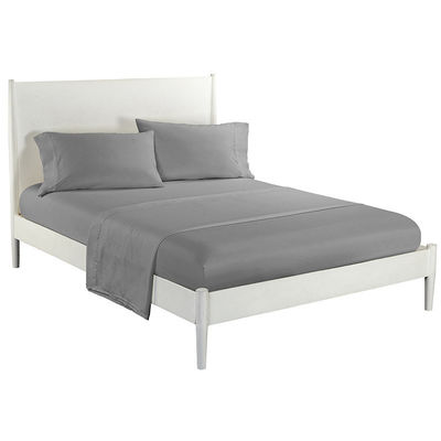 Nachhaltiges Weichbett Set 1800TC Massivägyptische Baumwolle Einbauschicht 4 Stück Quilt Bettwäsche Set