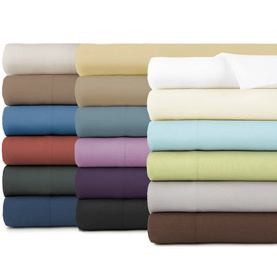 Nachhaltiges Weichbett Set 1800TC Massivägyptische Baumwolle Einbauschicht 4 Stück Quilt Bettwäsche Set