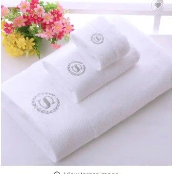 Benutzerdefiniertes Logo Luxus 5-Sterne-Hotel Weiß 100% Baumwolle