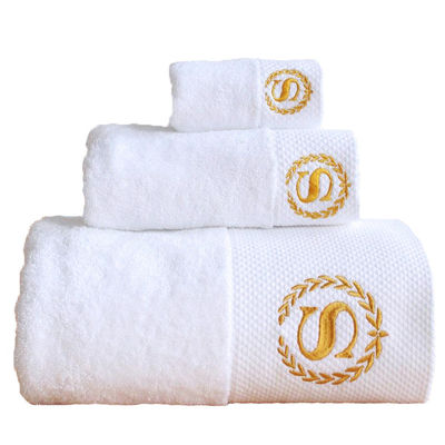 Fünf-Sterne-Hotel Badehandtuch-Set mit individueller Größe in SOLID COLOR 16S Baumwollhandtuch