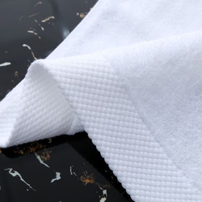 Maßgeschneidertes weißes Hotel exklusiv für 100% Baumwoll-absorbierendes verdicktes Badetuch