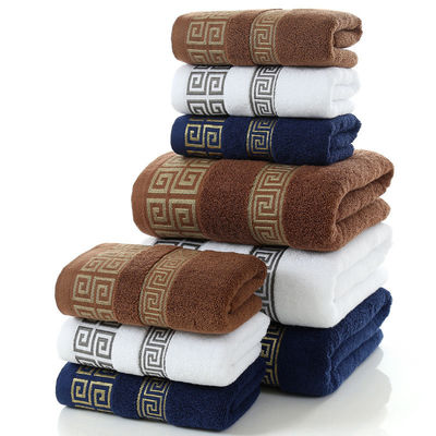 Verdicktes Absorptionsmittel 3 Stück/1 Satz Handtücher für Zuhause Hotel Geschenk Nachhaltiges 100% Baumwolle Stoff