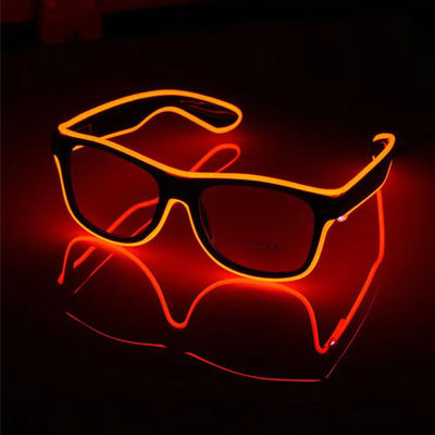 Leuchtende Brille Blinds Leuchtende Sonnenbrille Für Party Bar Blitz LED-Licht Spielzeug einfach