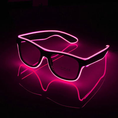 Leuchtende Brille Blinds Leuchtende Sonnenbrille Für Party Bar Blitz LED-Licht Spielzeug einfach