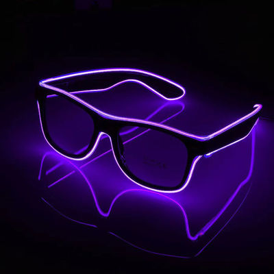 Leuchtende Brille Blinds Leuchtende Sonnenbrille Für Party Bar Blitz LED-Licht Spielzeug einfach