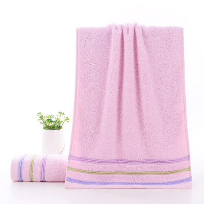 Weich und absorbierend 600gm ägyptische Baumwolle Luxus einfache weiße Gesichtshandtuch für Hotelbad