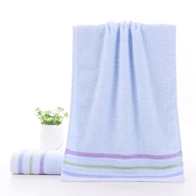 Weich und absorbierend 600gm ägyptische Baumwolle Luxus einfache weiße Gesichtshandtuch für Hotelbad