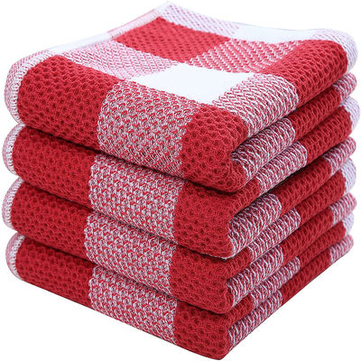 Verdickte Quadratwaffel Handtuch Baumwollmaterial für Absorptionsgeschenke