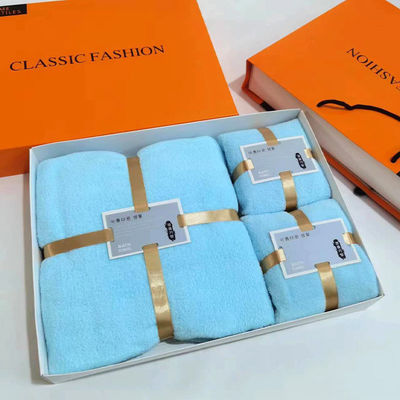 Dickes Korallenfleece Weiches Absorptionsmittel Mikrofiber Handtuch Set 1 Set 35*75 70*140