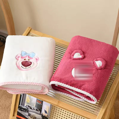 Polyester/Baumwolle 2PCS Verdicktes Badetücher-Set für den Strand Set Handtuch Hochzeitsgeschenke
