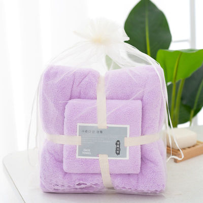 Geflechtete Mikrofiber Korallenfleece Bad Badetuch-Sets perfekt für alle Bedürfnisse