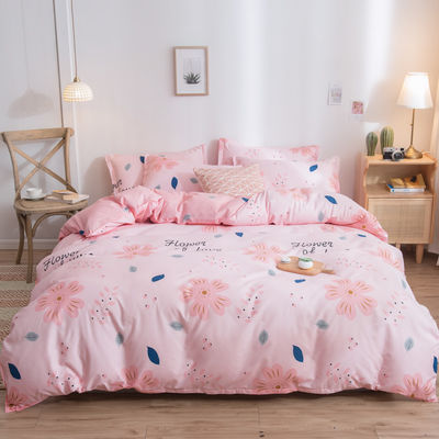 Reaktiver Druck Luxus 4pcs Bettwäsche Set für individuell Single Double Queen King Größe