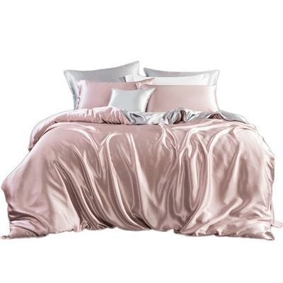 19mm Fadenzahl Fitted Sheet Set 100% Seide Oeko-TEX Zertifizierte Decke Abdeckung enthalten