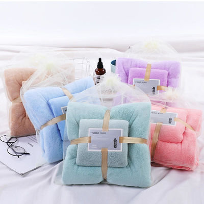 3 Stück Badetücher Set Super starke Wasserabsorption für Haus Hotel Hochzeits Souvenirs