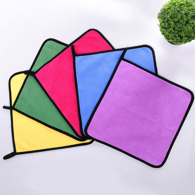 30*30 Superfeinfaser Waschhandtuch mit starker Wasserabsorption und spezieller Gestaltung