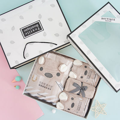 Individuelles Soft Touch 4 Stück Badetücher-Set für schnelles Trocknen und Luxusbad