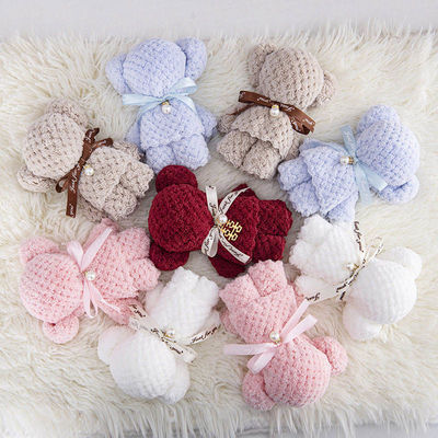Ananas Bär Handtuch angepasste Farbe Korallen Fleece Handtuch für alle Altersgruppen Jubiläumsgeschenk