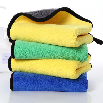 Korallenfleece Mikrofaserkleidung zur Reinigung und Trocknung von Autos