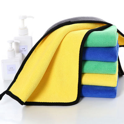 Korallenfleece Mikrofaserkleidung zur Reinigung und Trocknung von Autos