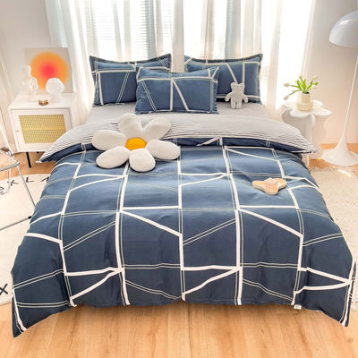 Zuhause Warm Gemütlich Luxus Atmung Super Weich Fitted Bettlaken 4 Stück Bettlaken Set