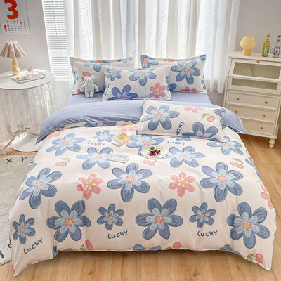 Zuhause Warm Gemütlich Luxus Atmung Super Weich Fitted Bettlaken 4 Stück Bettlaken Set