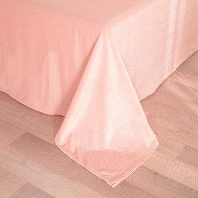 Full-Size-Bettwäsche mit Pflanzenmuster und Reaktionsdruck in Mink-Velvet-Material