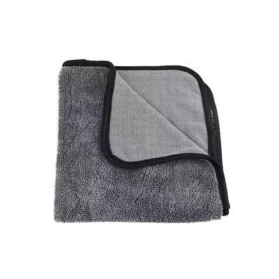 1200gm Doppelschichtverdicktes Twist Handtuch zur Reinigung von Fahrzeugen aus Mikrofiber