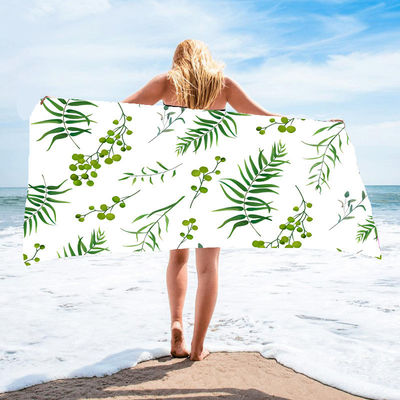 Anpassbares Zeichentrickdrucken Strandhandtuch und Soft Lady Design ideal für den Alltag