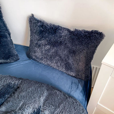 Weihnachts-Luxus-Shaggy-Super-weiche warme Mink-Velvet-Bettwäsche für den Herbst-Winter