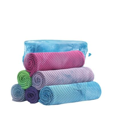 Schnelle Trocknung und Kühlung von Handtüchern aus Polyester