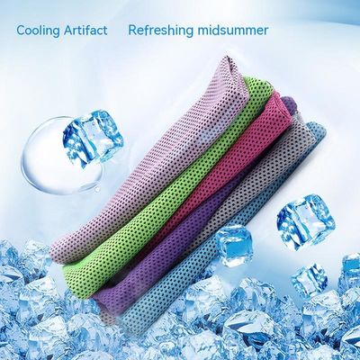 Schnelle Trocknung und Kühlung von Handtüchern aus Polyester